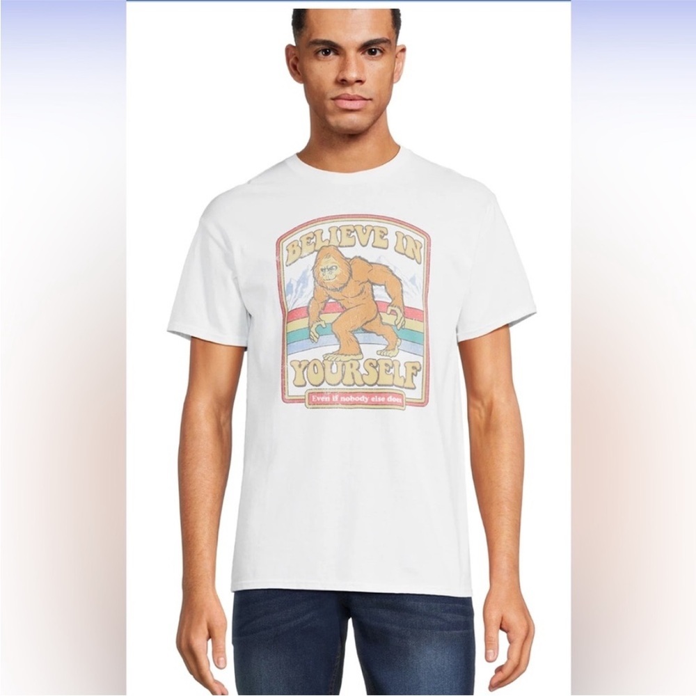 Believe in Yourself Bigfoot T-Shirt